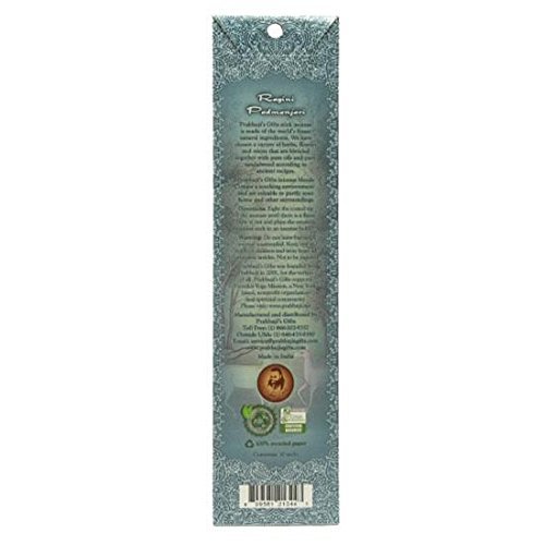 Prabhuji's Gifts Ragini Padmanjari Hand-Rolled Spiritual Incense Sticks From India - Aromatic Sticks - Stick Incense For Meditation - Yoga, Relaxation, & Aromatherapy Incense - Relaxation #TOP1