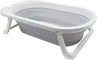 Banheira Dobravel Baby - Cinza, Buba, Cinza