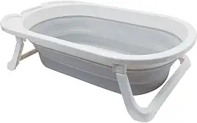 Banheira Dobravel Baby - Cinza, Buba, Cinza