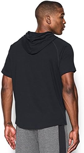 mens under armour short sleeve hoodie