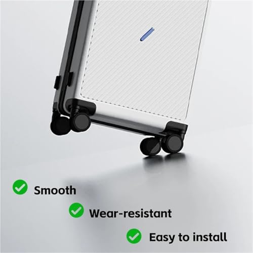 W055 Universal Wheel Silent and Wear-Resistant Special Reinforced Luggage Password Box Accessories Wheels Parts(2pcs)3