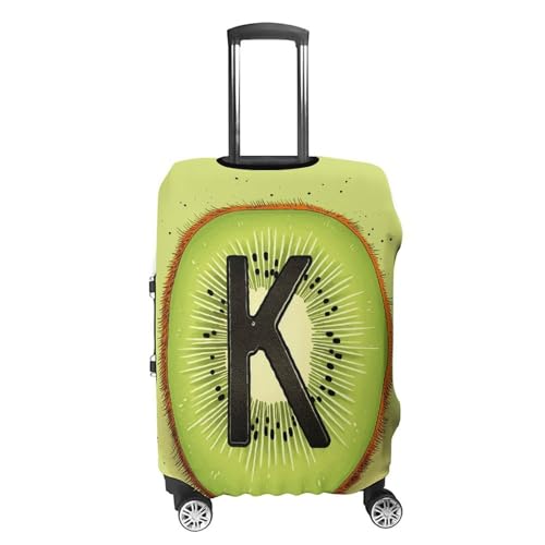 Kiwi Art Pattern Luggage Cover, Washable Elastic Suitcase Cover Protector Fit 18-32 Inch Luggage4
