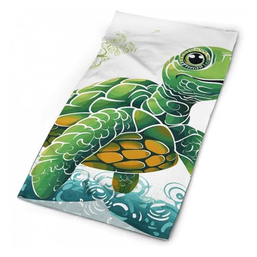 Balaclava elástica con estampado de tortuga para clima frío, mascarilla facial, bufanda para cuello, bandana cortavientos para hombres y mujeres, ideal para motocicleta, ciclismo, esquí y fiestas miniatura 1