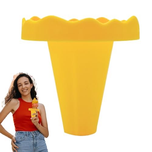 Soporte de mango para niños, soporte reutilizable a prueba de goteo, utensilios de cocina y gadgets para el hogar, familia, escuela, cafetería, restaurante, exterior, re y verano