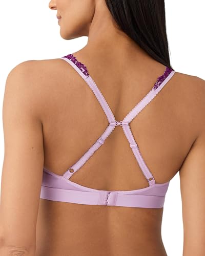 Image of Wacoal Women's Embrace Lace Lightly Lined Wire Free Mid Coverage Bralette, 852191