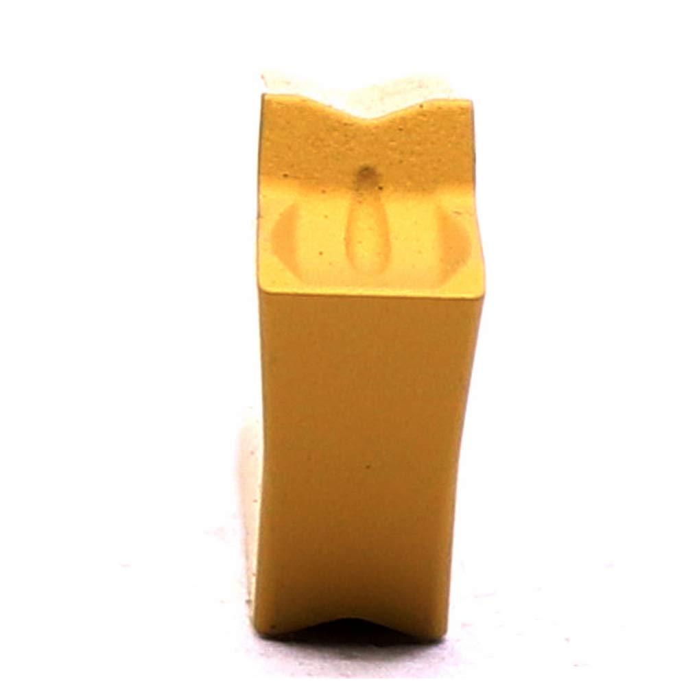 CNC ZC2502 - Juego de 10 insertos de carburo de corte de acero (5,0 mm)
