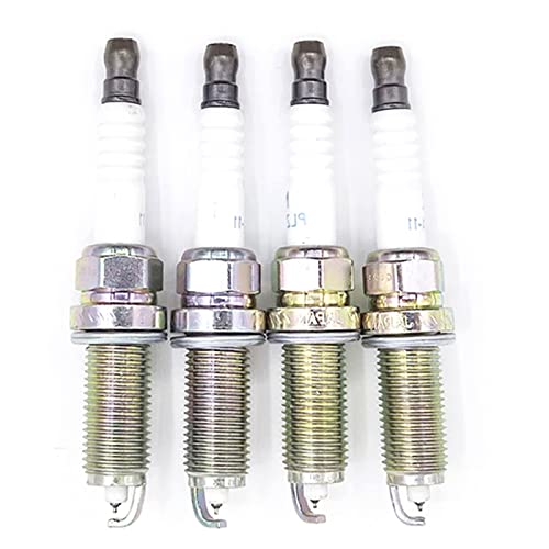 Bougies d'allumage Iridium pour Nissan Qashqai X-Trail Tiida - Lot de 4 pièces de rechange