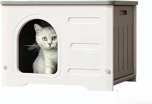 Rutexc ハウス、屋外ペットハウス 猫犬兼用 防水 環境に配慮 組み立て分解簡単 日よけ雨よけ 掃除しやすい、屋外でのペットの生活をサポートし、飼い主も手入れが楽なデザインとなっています。お気軽にご購入ください。