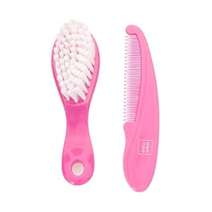 Mee Mee Comb and Brush Set (Regular, Pink)