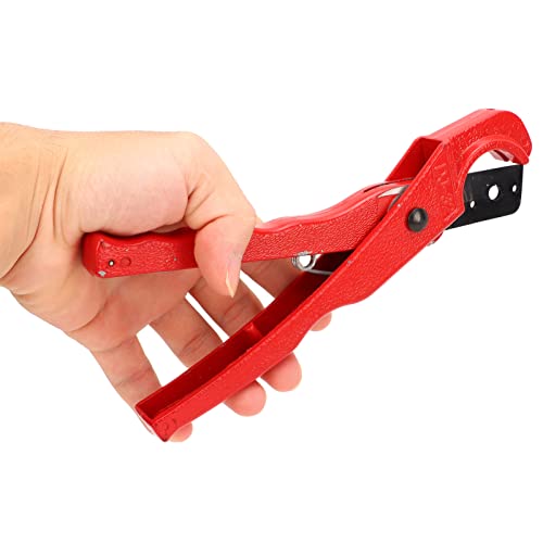 Hose Cutter, Handheld Tubing Cutter Pipe Cutting Tool Automotive Repair for 1/8in 1/4in 3/8in 1/2in 3/4in 1in PVC A B C PEX Tube