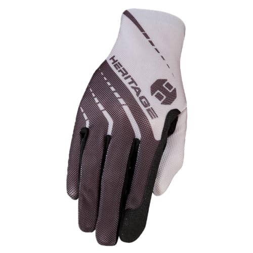 Heritage Performance Gloves, Solara Glove, Size 7, Grey/Black