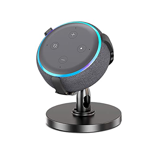 Table Holder For Dot 3Rd Generation, 360° Adjustable Stand Bracket Mount For Smart Home Speaker, Improves Sound Visibility And Appearance, Dot Accessories #TOP8