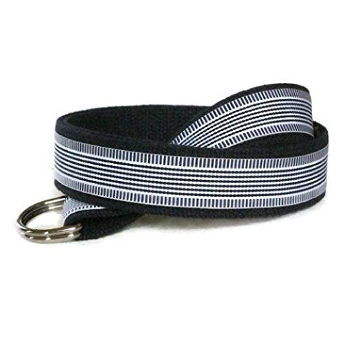 white webbing belt