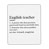 Spritzwassergeschützt Computer-Mauspads, Englischlehrer Definition Lustige Endokrinologie Mauspads Langlebige Tischunterlage für Büro PC Büro