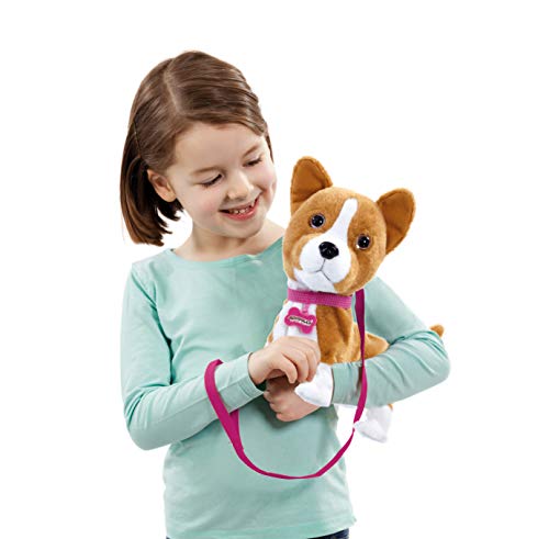 Animagic Lizzy the Walking Corgi, Interaktives Stofftier ab 2 Jahren, Plüschtier Hund