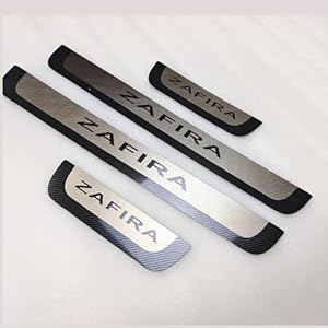 Roboraty Zafira Einstiegsleisten Edelstahl 4 Stück