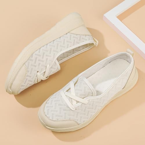 ihinzry Orthopedic Walking Shoes for Women Slip On Lightweight Breathable Non-Slip EVA Sneakers Arch Support Nurse Work Shoes3