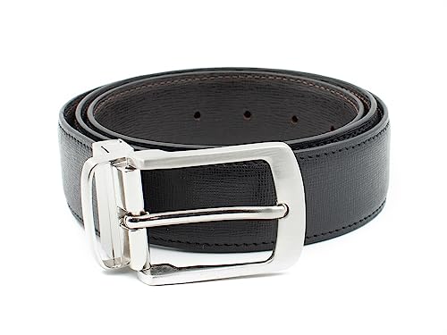 Image of Reversible Pu-Leather Formal Belt For Men