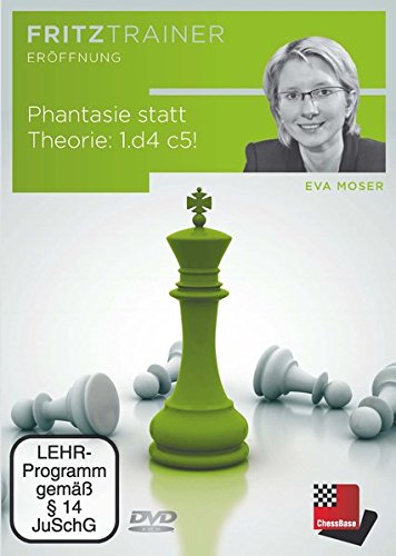 Preisvergleich Produktbild Fritztrainer Eröffnung - Eva Moser: Phantasie statt Theorie: 1.d4 c5!