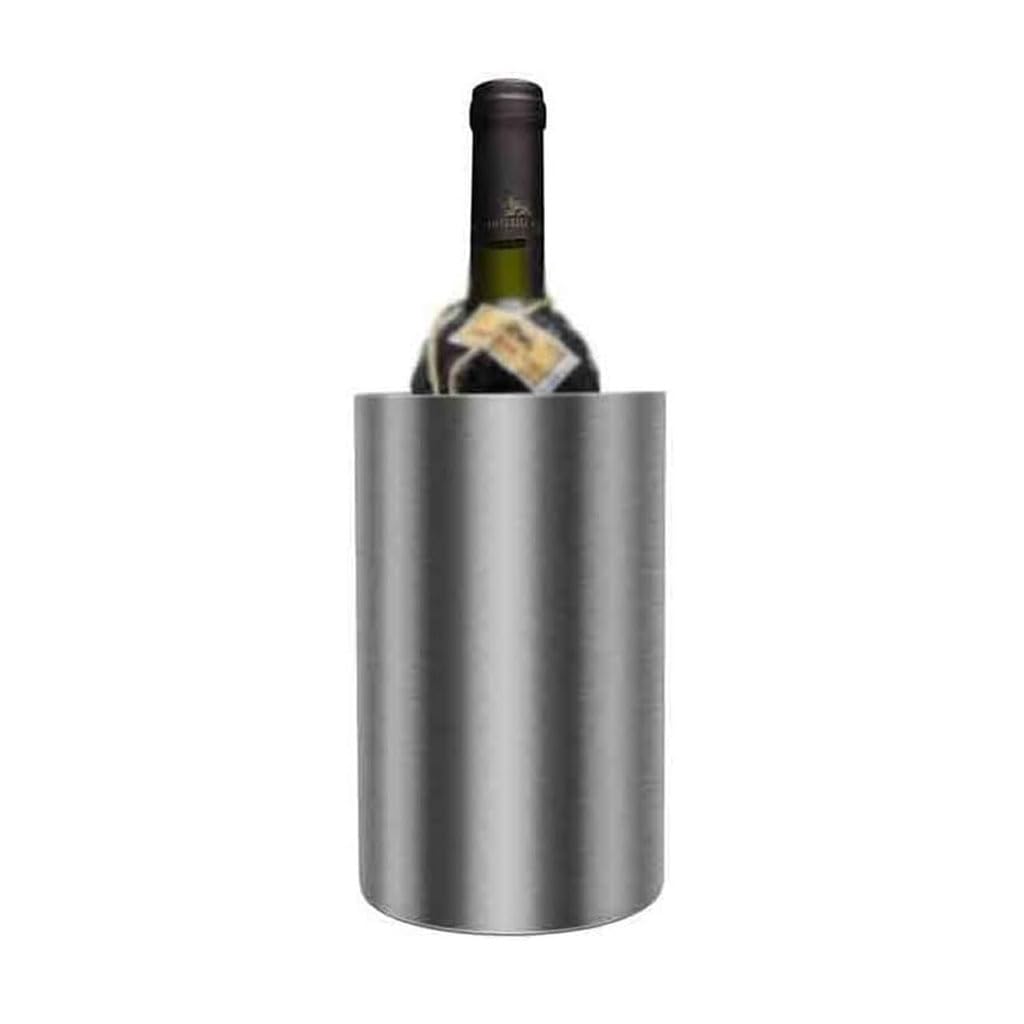 Cubo de Hielo Acero Inoxidable Cubo de Hielo de Hielo Cubo de Vino de Hielo Recto ome Vino cervecería champán Cubo de Hielo para Fiestas, Enfriador de champán