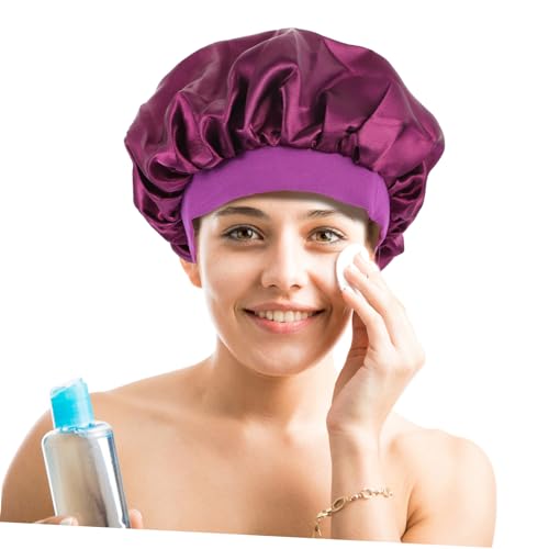 Bonnet de couchage en satin idéal pour préserver les boucles