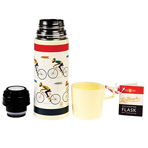 Preisvergleich Produktbild Thermosfles + beker design "Le Bicycle"