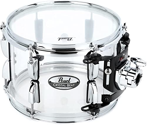 Pearl Crystal Beat Mounted Tom - 13 x 9 inch - Ultra Clear