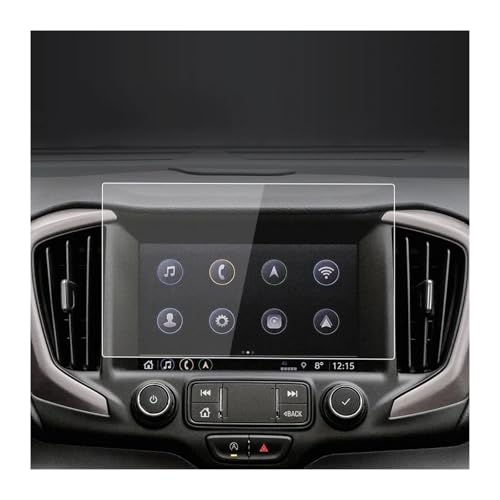 Protection navigation GMC Terrain 2023 en verre trempé anti reflet bleu