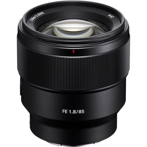 Sony SEL85F18 85mm F/1.8-22 Lente de cámara Fija de teleobjetivo Medio, Color Negro