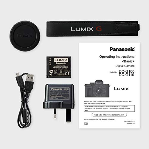 Panasonic LUMIX DC-G100EB-K Vlogging-Kamera (nur Geh&auml;use)
