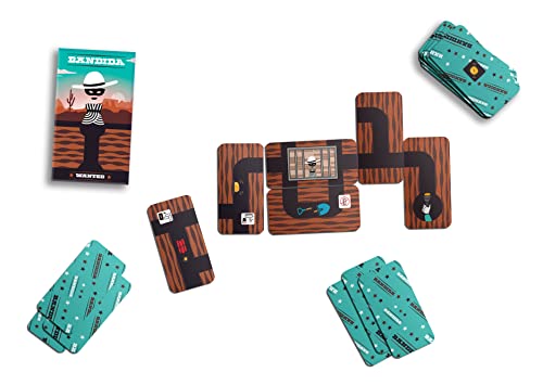 Image of Bandida Card Game - Exciting Sequel with New Challenges! Fun Strategy Game for Family Game Night, Cooperative Game for Kids & Adults, Ages 6+, 1-4 Players, 15 Minute Playtime, Made by Helvetiq
