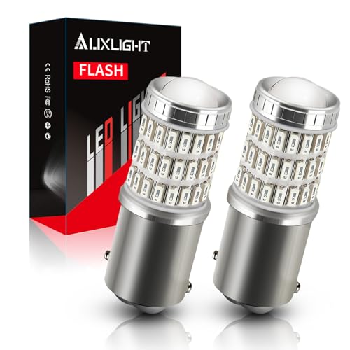 AUXLIGHT LED Strobe/Flash Brake Tail Light Bulbs 2057 1157 LED