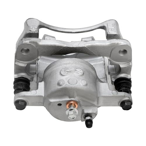 Image of Detroit Axle - Front Left Brake Caliper for 10-22 Toyota Prius 12-15 Prius Plug-In 11-17 Lexus CT200h Disc Brake Caliper w /Bracket 2011 2012 2013 2014 2015 2016 2017 Replacement Driver Side Assembly