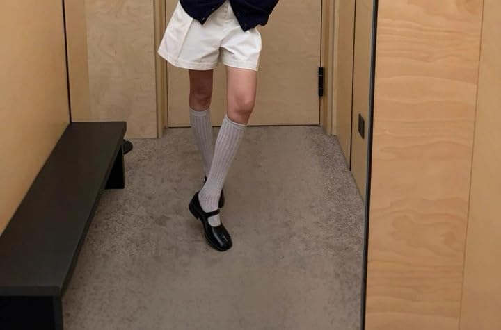 Women's Genuine Leather Tabi Mary Jane Shoes Vintage Flats Ballet Pumps with Thick Platform Loafer Style for Daily Comfort4