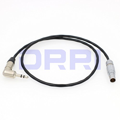 DRRI 3.5mm Neutrik Jack to 5 Pin Tentacle Sync Easync Timecode Cable, Straight 5Pin cable - Image 2