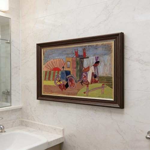 Impression sur toile Breakdown William H. Johnson décoration murale salon et bureau zen