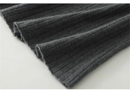 ERFMFKL Sweater Skirts for Women High Waisted Pencil Skirt Ribbed Knit Solid Slim Fit Casual Skirt4