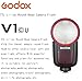 Godox V1 V1-C V1C USA Version Camera Flash for Canon Camera Flash Speedlite Speedlight,76Ws 2.4G TTL1/8000 HSS,480 Full Power Shots,1.5s Recycle Time,2600mAh Li-ion Battery,10 Levels LED Modeling Lamp