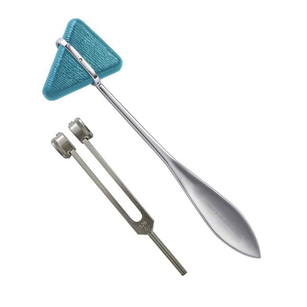 Martillo de reflejos neurológico MDF Taylor con diapasón 128Hz miniatura 1