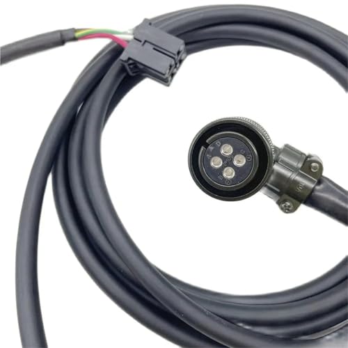 Cable de servomotor de 10m con conector de 4 núcleos para energía estable 4