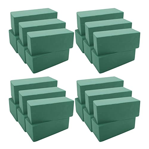 Briques en mousse florale x24 pour compositions de fleurs artificielles - 2