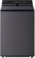 LG WT8400CB 5.5 Cu. Ft. Mega Capacity Top Load Washer with EasyUnload - Matte Black