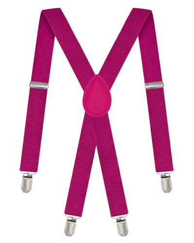 Image of Dibi Suspenders for Men - Adjustable X back Suspender with 4 Strong Clips