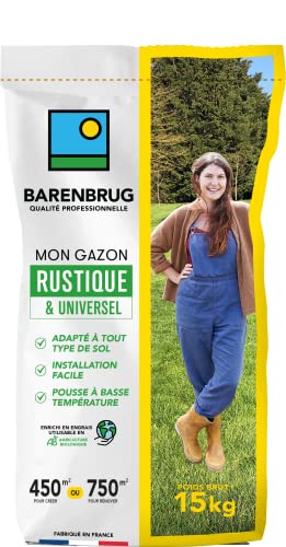 Gazon Rustique & Universel - Barenbrug - 15kg