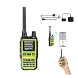 for BAOFENG UV-5R Mini Dual Band Two-Way Radio (5W/999CH),Bluetooth APP Programming, NOAA Weather Alert, Type-C Fast Charging | VHF/UHF Walkie Talkies for Hunting, Hiking & Emergency