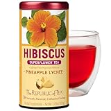 The Republic of Tea, Pineapple Lychee Hibiscus, 36-Count