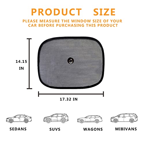 Car Window Shade For Baby,2023 Breathable Car Window Shades For Side Window,4-Pack Window Shades For Car Baby With Storge Bag & Keychain,Car Shades For Side Windows Baby,Car Sun Shade For Window Baby #TOP3