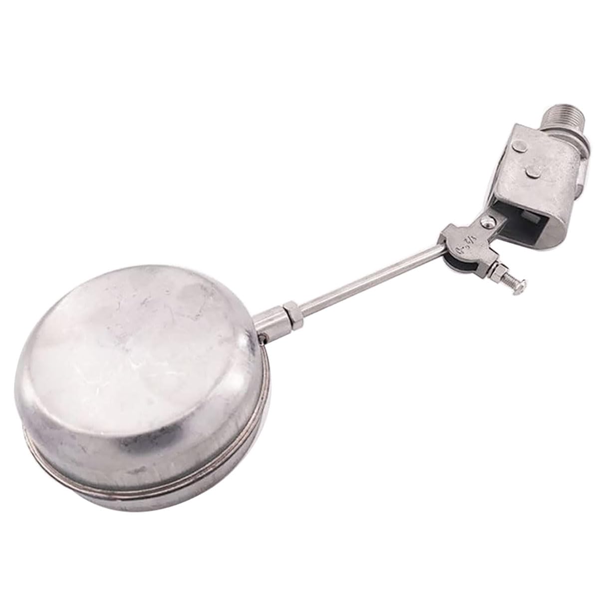 Válvula de bola de latón de 3 vías, Válvula de flotador bola acero inoxidable 304, resistente a altas temperaturas, DN15, for tanque agua
