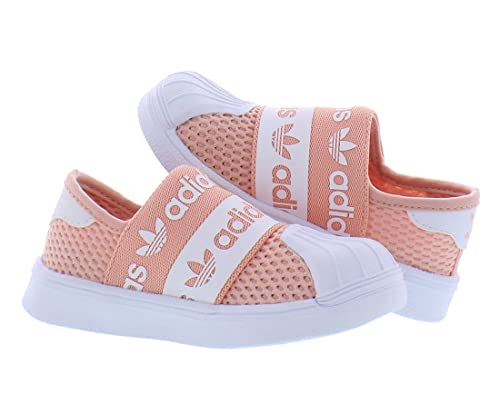 Image of adidas Superstar Smr 360 Baby Girls Shoes Size 9, Color: Pink /White-Pink