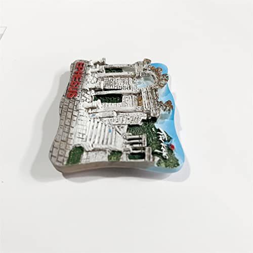 Imán de nevera 3D Turquía Ephesus en resina miniatura 5
